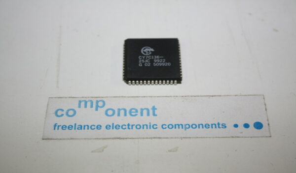 CY7C136-25JC IC SRAM 16KBIT PARALLEL PLCC52 Cypress CY7C136 2Kx8 -1Pcs(RA3)