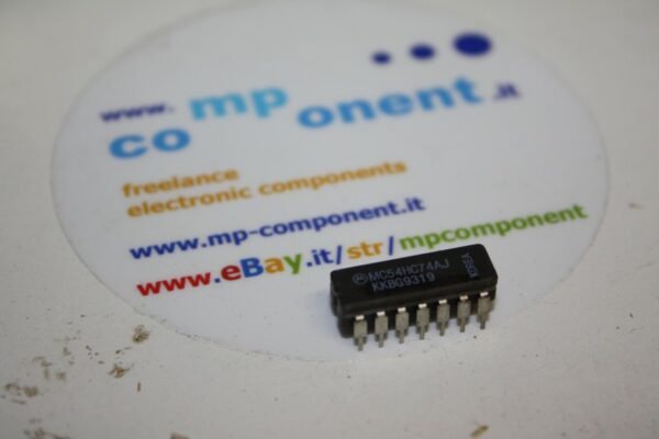MC54HC74AJ Motorola D FLIP-FLOP CERAMIC DIP-14 Output, CMOS -1Pcs(C9)
