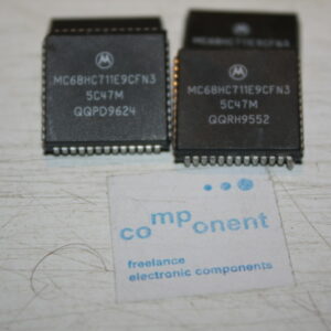 MC68HC711E9CFN3 Motorola Microcontroller 8 bit MCU 512RAM OTP -1Pcs(SC-13)