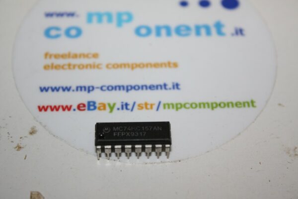 MC74HC157AN Motorola QUAD 2 INGRESSI MULTIPLEXER DIP-16 -1Pcs(C9)