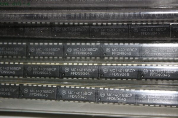 MC14016BCP FFDN9045 Analogue Switch ICs 3-18V Quad Analog Sw -5Pcs(B1)