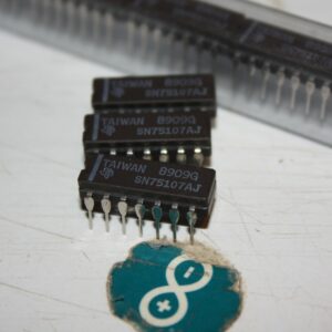 SN75107AJ TI Dual-Ch. Differential Line Receivers TTL SN75107 CDIP IC - 1 Pcs