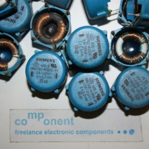 B82722-A2202-N1 Siemens Filtro EMI Indu Radiale 2x2.2uH 2x2A 250V -1Pcs(C8)