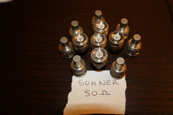 TERMINATOR 50ohm TNC 50R-0.01-1W - RF Coassiale - 2Pcs (SC-3)
