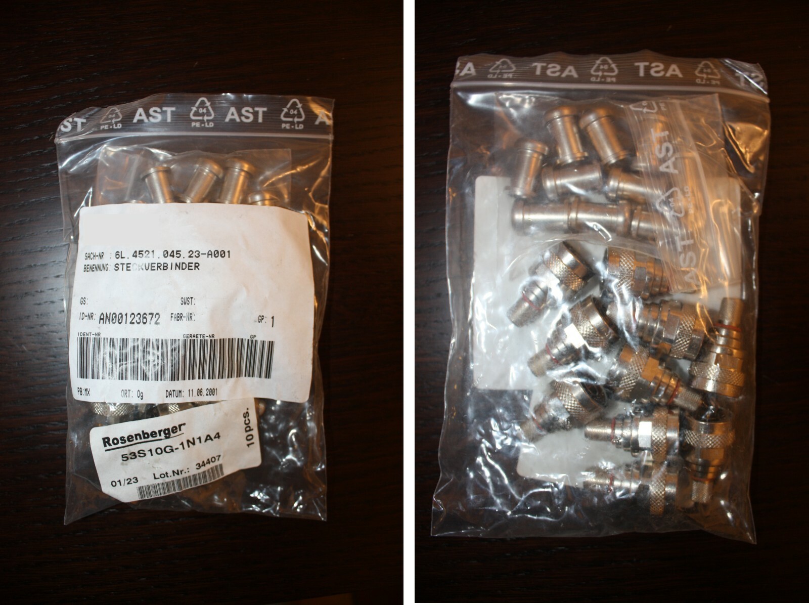 53S10G-1N1A4 connettore RF