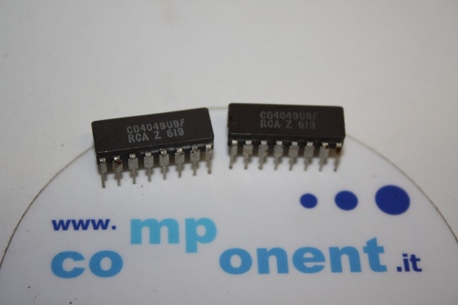 CD4049U8F RCA IC HIGH-SPEED CMOS LOGIC HEX INVERTING BUFFER DIP16 -2Pcs(AA6) - MP Component - foto 3