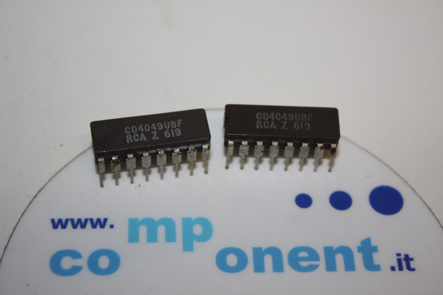 CD4049U8F RCA IC HIGH-SPEED CMOS LOGIC HEX INVERTING BUFFER DIP16 -2Pcs(AA6) - MP Component - foto 4