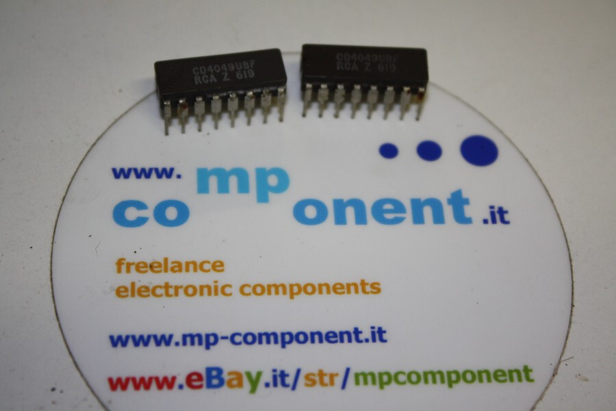 CD4049U8F RCA IC HIGH-SPEED CMOS LOGIC HEX INVERTING BUFFER DIP16 -2Pcs(AA6) - MP Component - foto 5