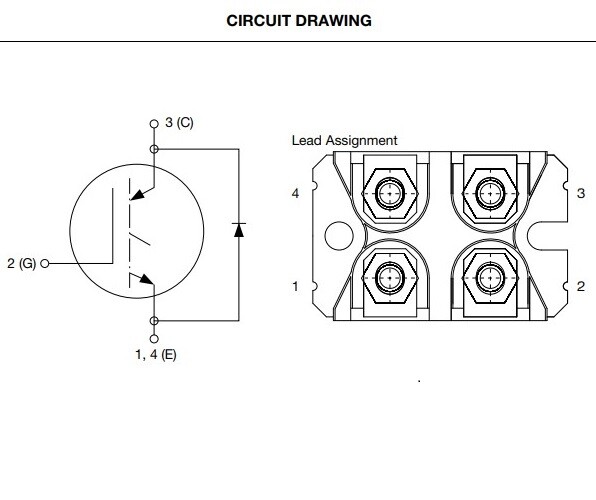 VS_GT120DA65U_1PCS VS-GT120DA65U igbt module transistor Bipolar Gate Vishay 650V 120A - 1Pcs - MP Component - foto 4